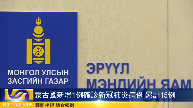 蒙古国新增1例确诊新冠肺炎病例累计15例