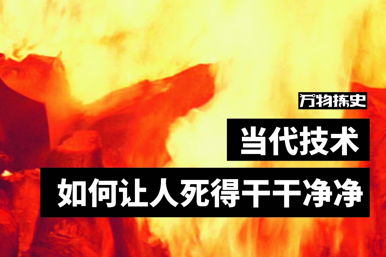 当代技术如何让人死得干干净净？