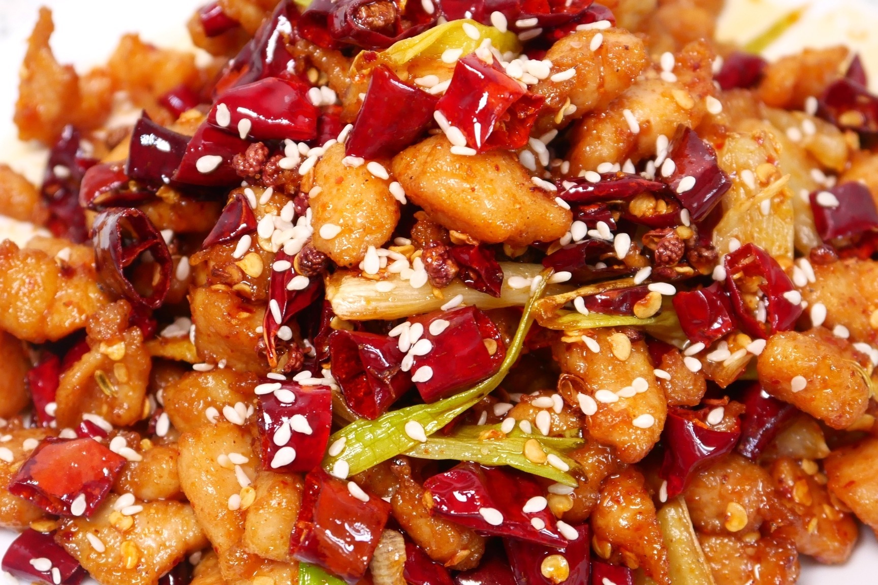 3分钟学会辣子鸡家常做法麻辣鲜香开胃下饭比饭店的都好吃