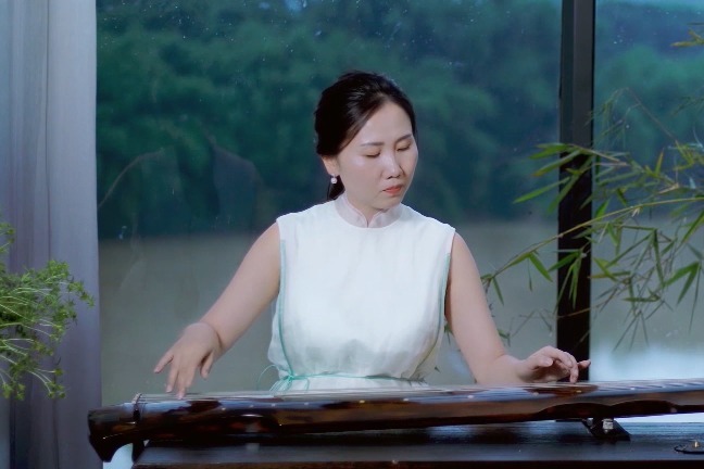 古琴指法入门练习曲《听禅》_凤凰网视频_凤凰网