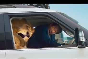 成龙这部电影迪拜政府和皇室支持，豪车云集，道具组还配了狮子