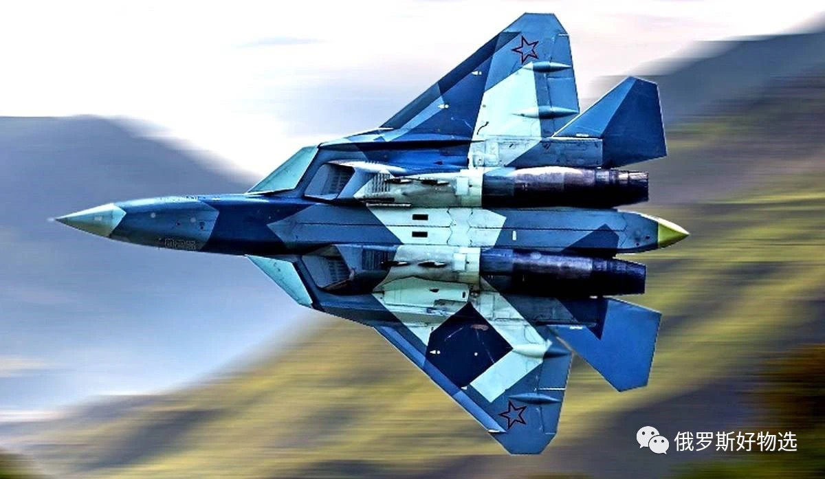 俄罗斯最新战斗机薄如蝉翼的苏57宣传大片