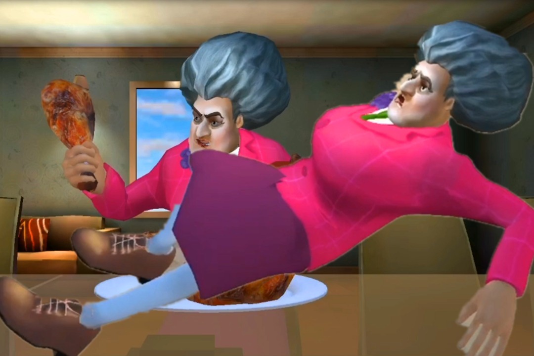 恐怖老师烤鸡变成了真的烤火鸡老师还吃得下去吗