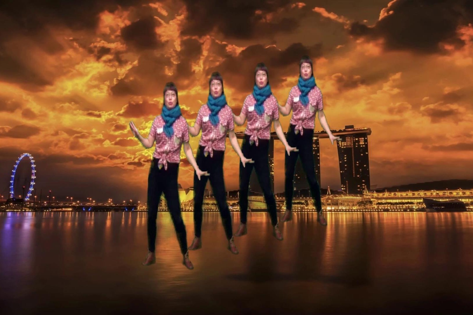 广场舞《爱大了受伤了》，汤式情歌朗朗上口，百姓喜欢，欣赏吧