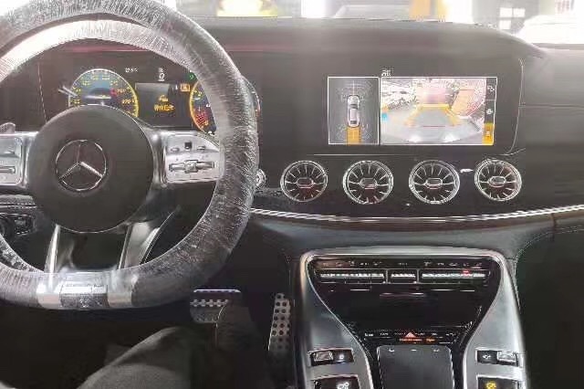 20款奔驰AMG GT50加装L3级智能辅助驾驶23P跑高速相当轻松