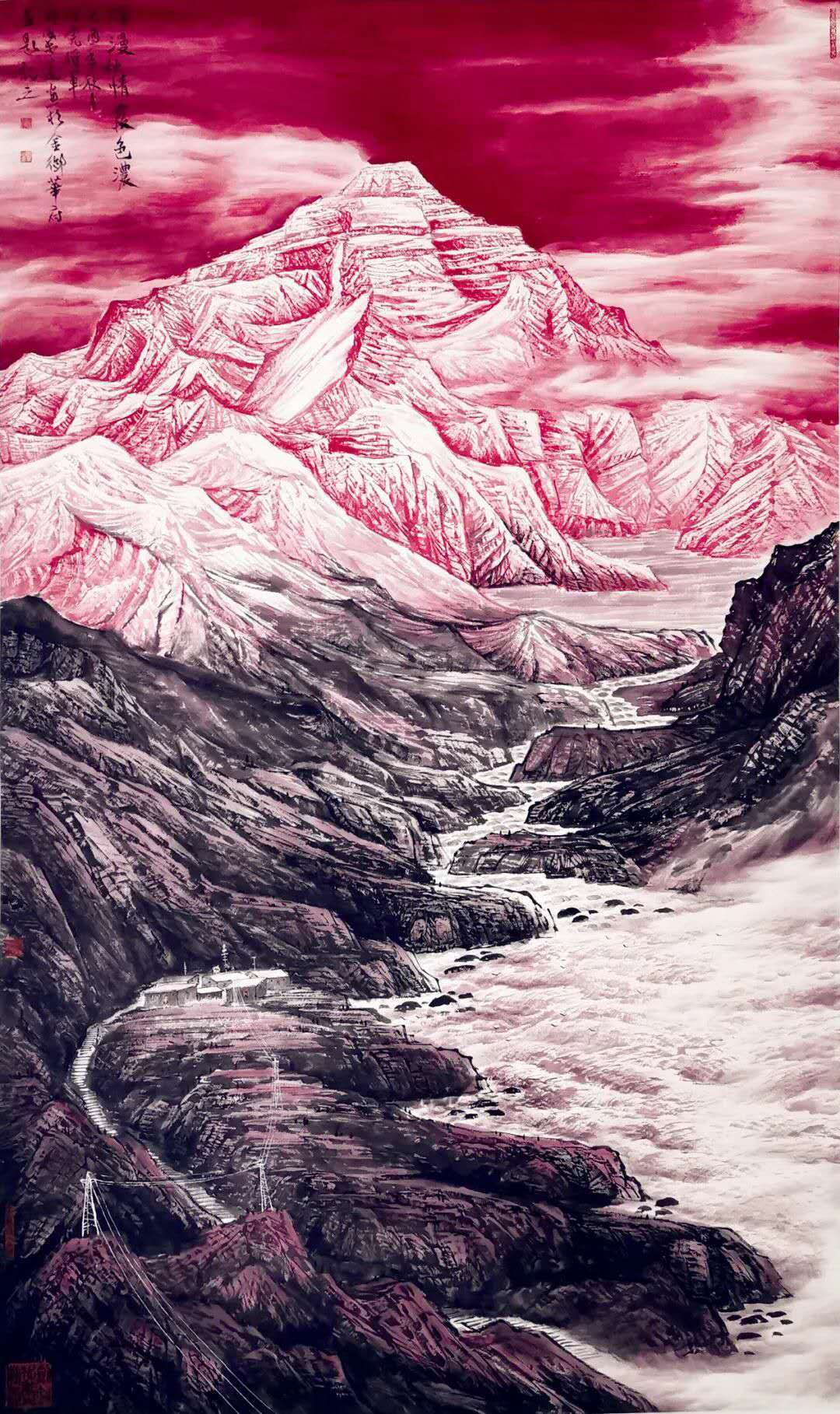 画出时代精神中国实力派画家军中虎王邵叶道绘画艺术