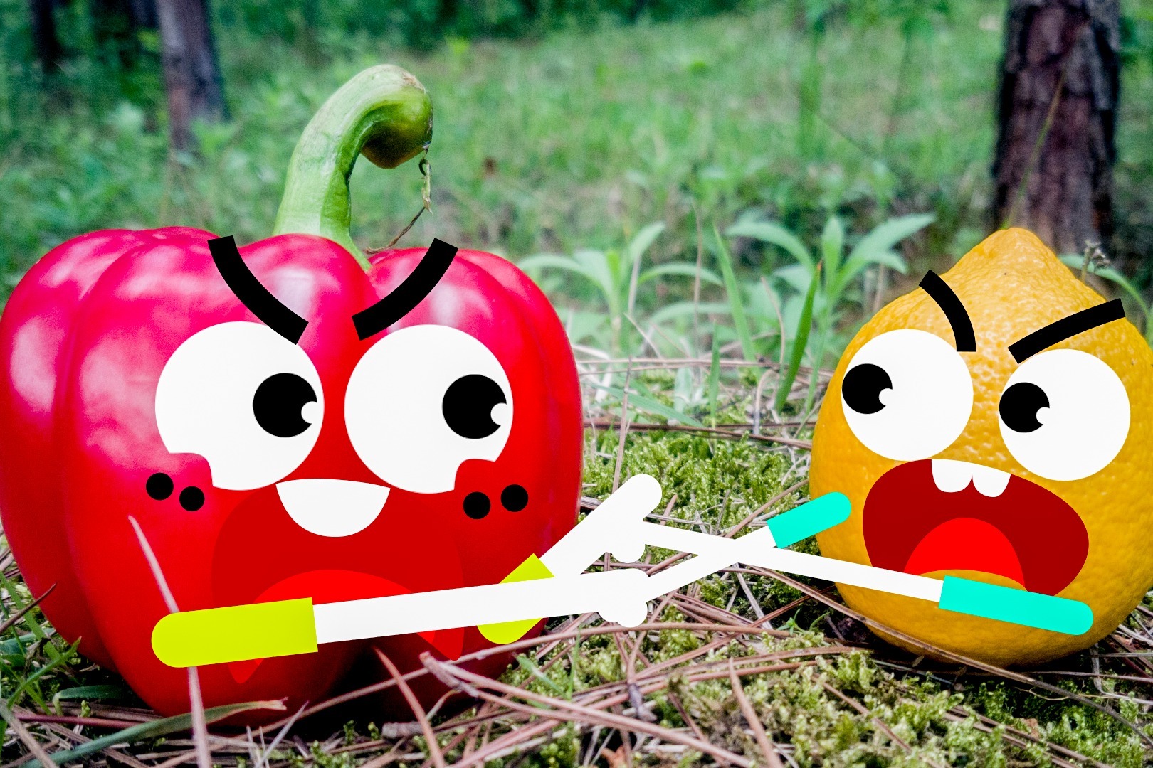 桃子和辣椒都会说话了会说话的草莓拒绝被人食用奇趣爆笑动画