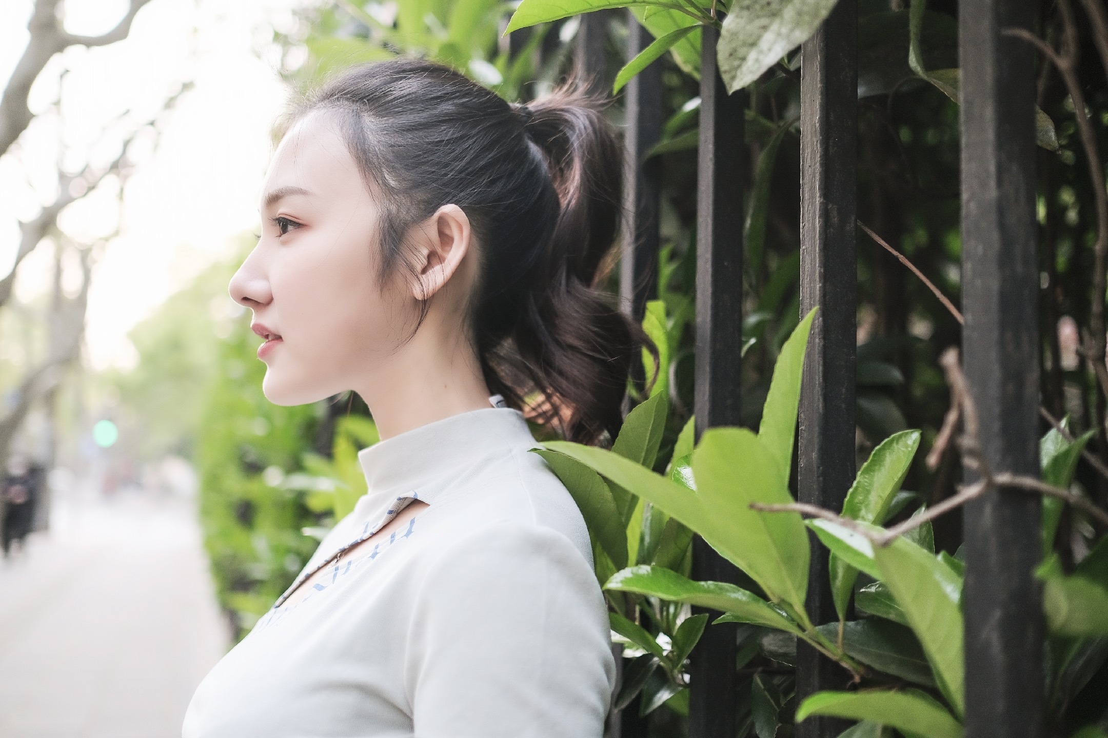 95后美女演员孙若淇最新清纯写真流出,太美太自然