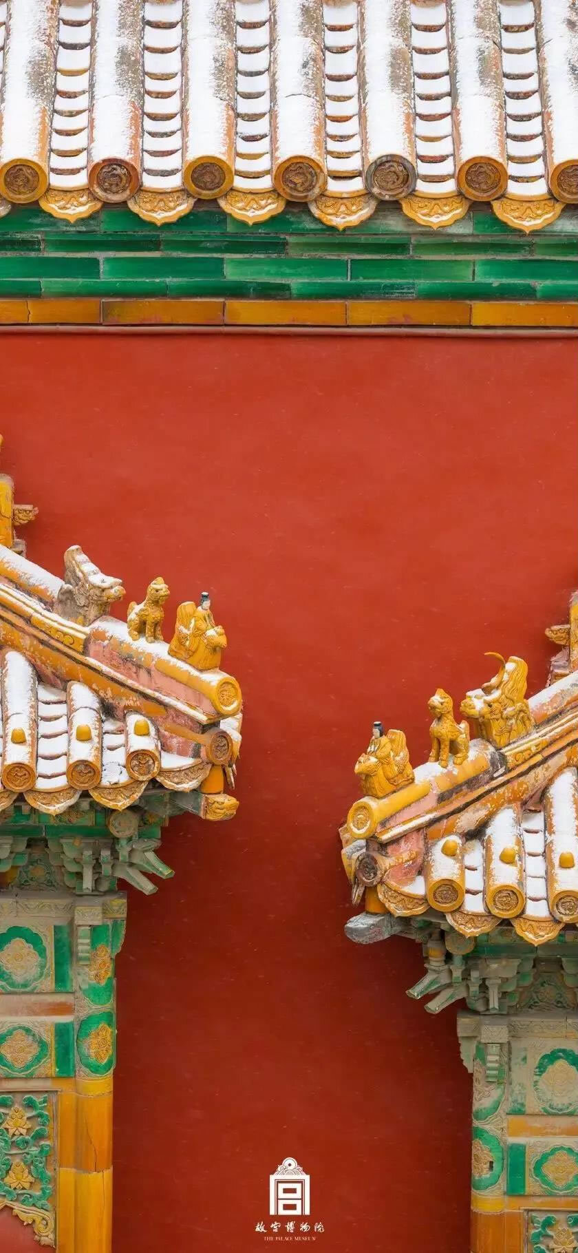 故宫配色的高级感,是因为遵从了科学法则:纯度极高,让色彩浓郁出挑