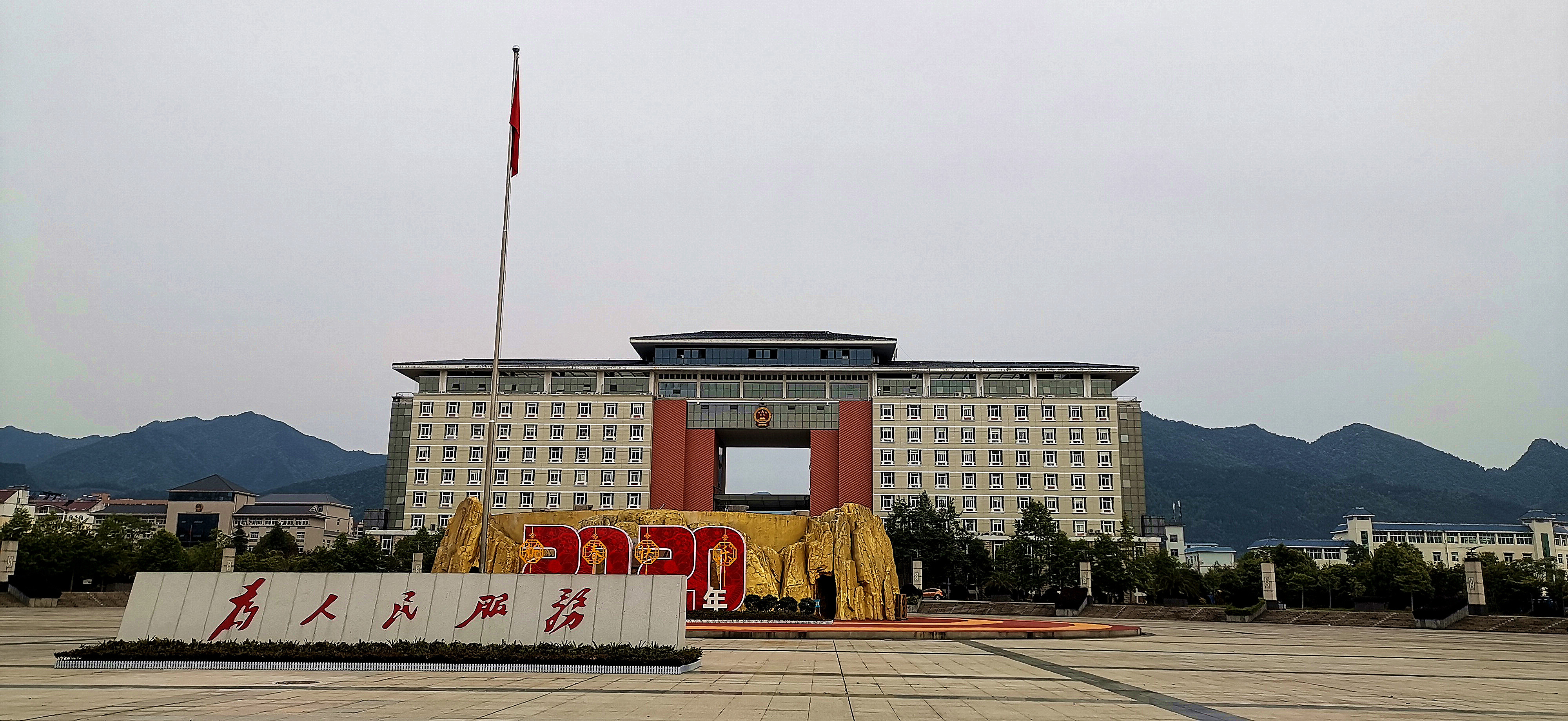 吉安视觉井冈山市新城区街景欣赏