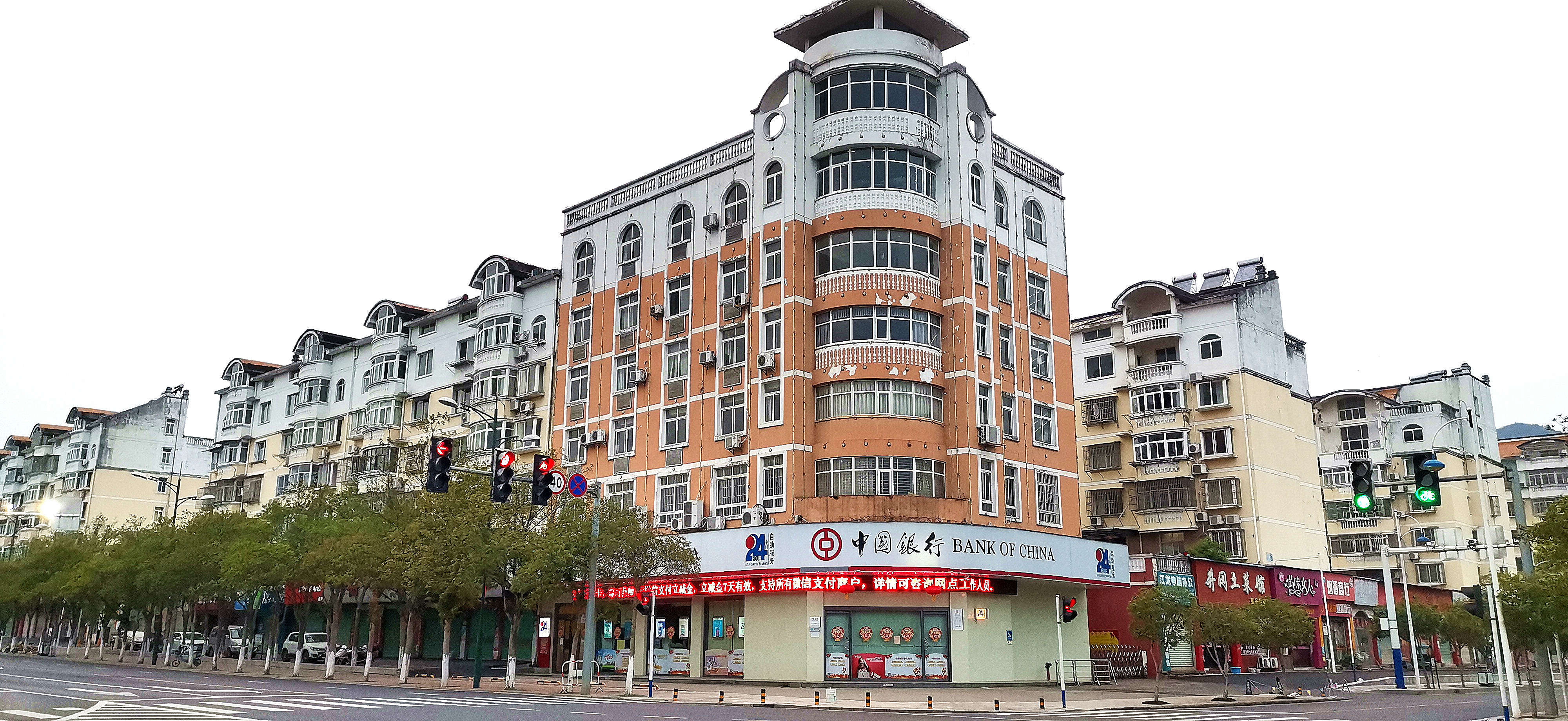 吉安视觉井冈山市新城区街景欣赏