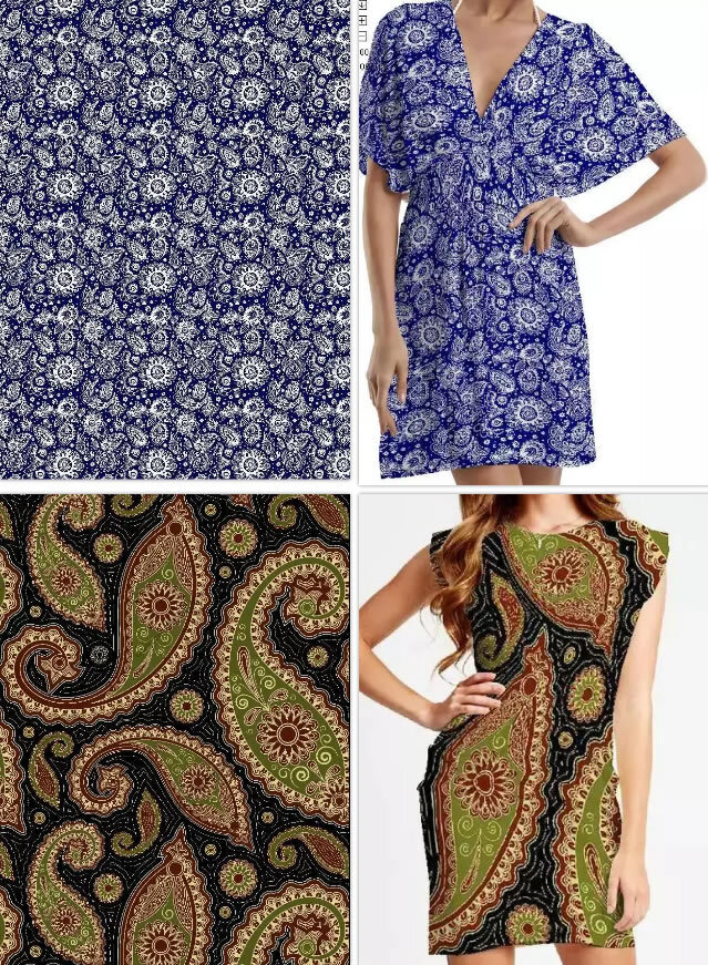 服饰搭配之佩斯利花纹:印度神秘的宗教元素图案