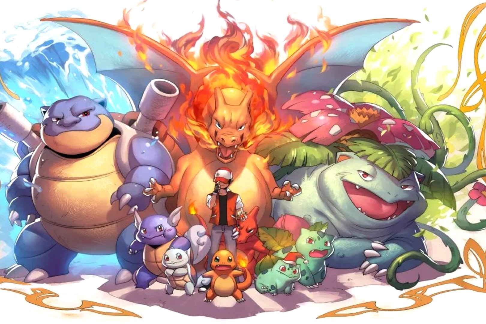 御三家换了一批又一批但让人印象最深刻的还是初代三只御三家