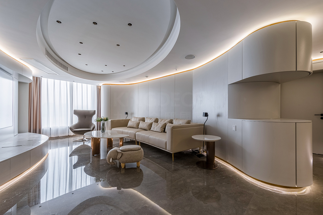 简单直线平铺 Low爆了 曲线让你的家充满想象 凤凰网