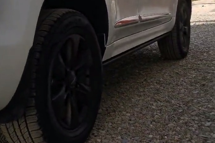 轮毂的改色就是这么简单，看看这台哈弗H9