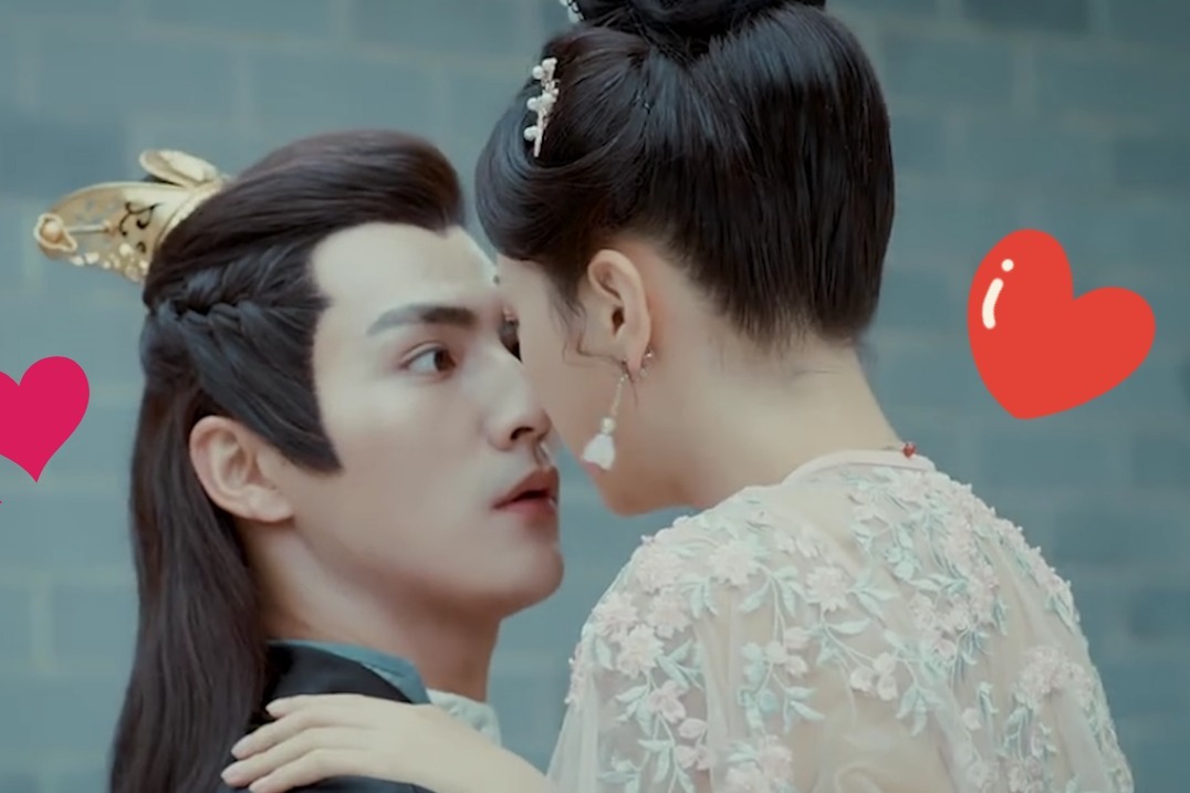 义祁君傲气cp甜吻大盘点360度旋转壁咚吻可还行