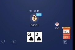 德州扑克 空气牌连续诈唬3条街，秀牌后对手心态崩了。