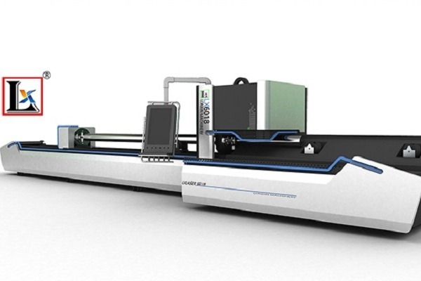 不锈钢圆管全自动激光切管机切孔视频
