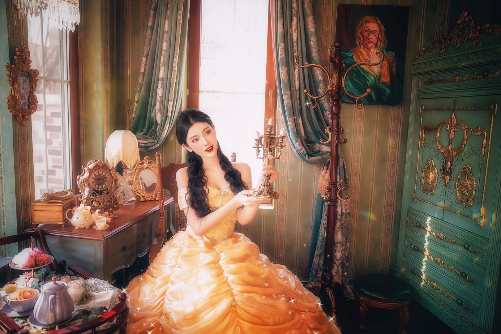 99年美女演员王星辰绝美公主照,看完心动了__凤凰网