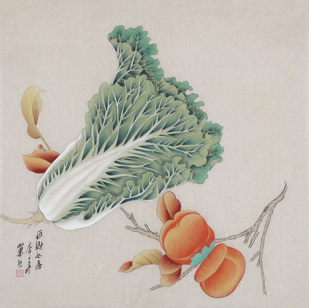 餐厅挂什么画比较好增食欲的吉祥果蔬画