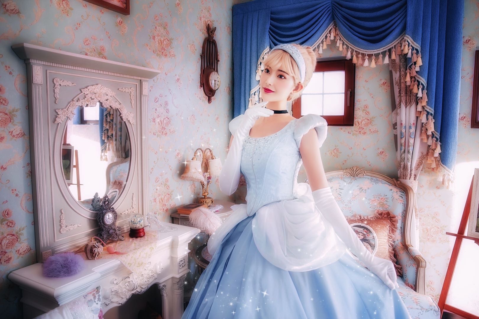 99年美女模特王星辰最新写真宛如白雪公主一般