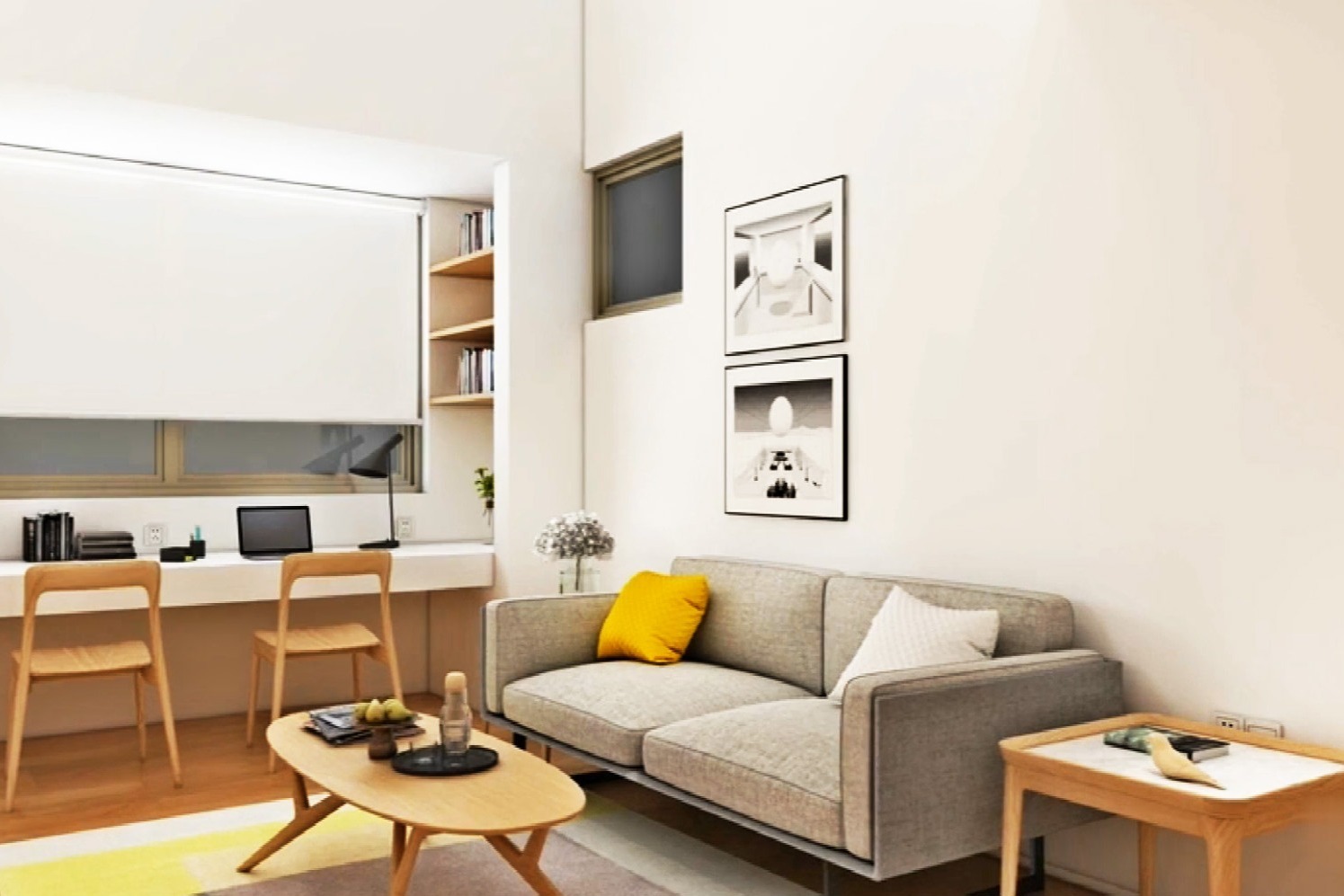 室内设计--现代单身公寓|空间|室内设计|南昌北纬设计 - 原创作品 - 站酷 (ZCOOL)