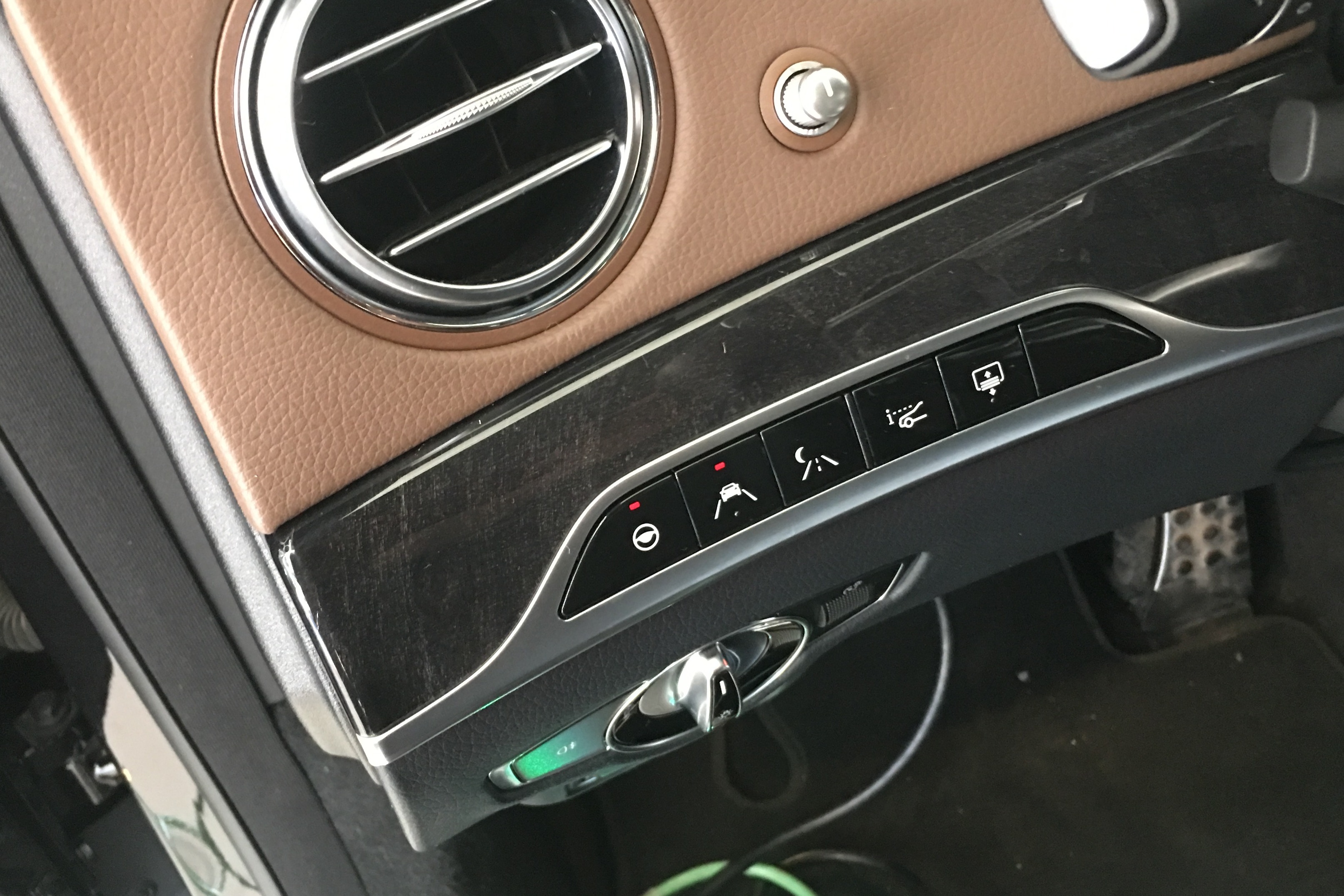 20款奔驰S320升级L3级智能安全辅助驾驶23P路试打转向灯自动变道