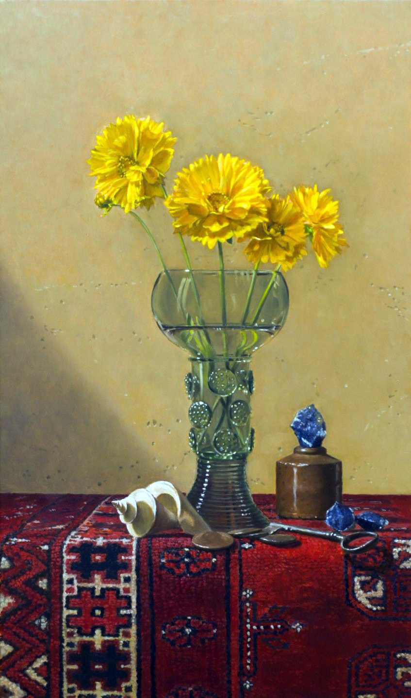 日本画家鸟越一穂油画作品欣赏