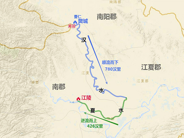 对于这批战俘, 关羽的处置方式是送去江陵,希望通过内部消化来增强