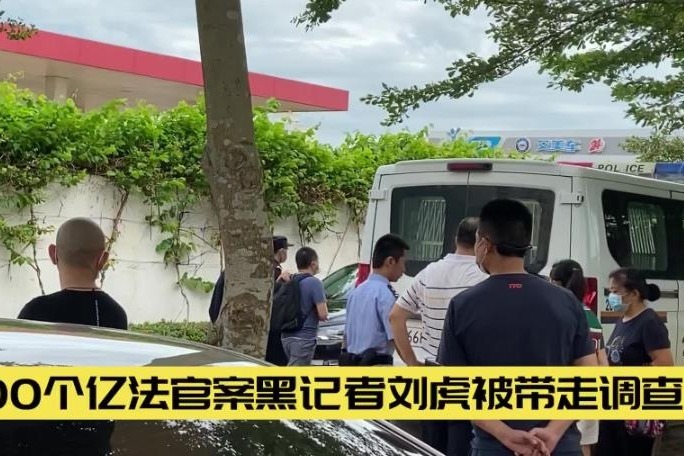 张家慧案开庭当天记者刘虎被带走调查