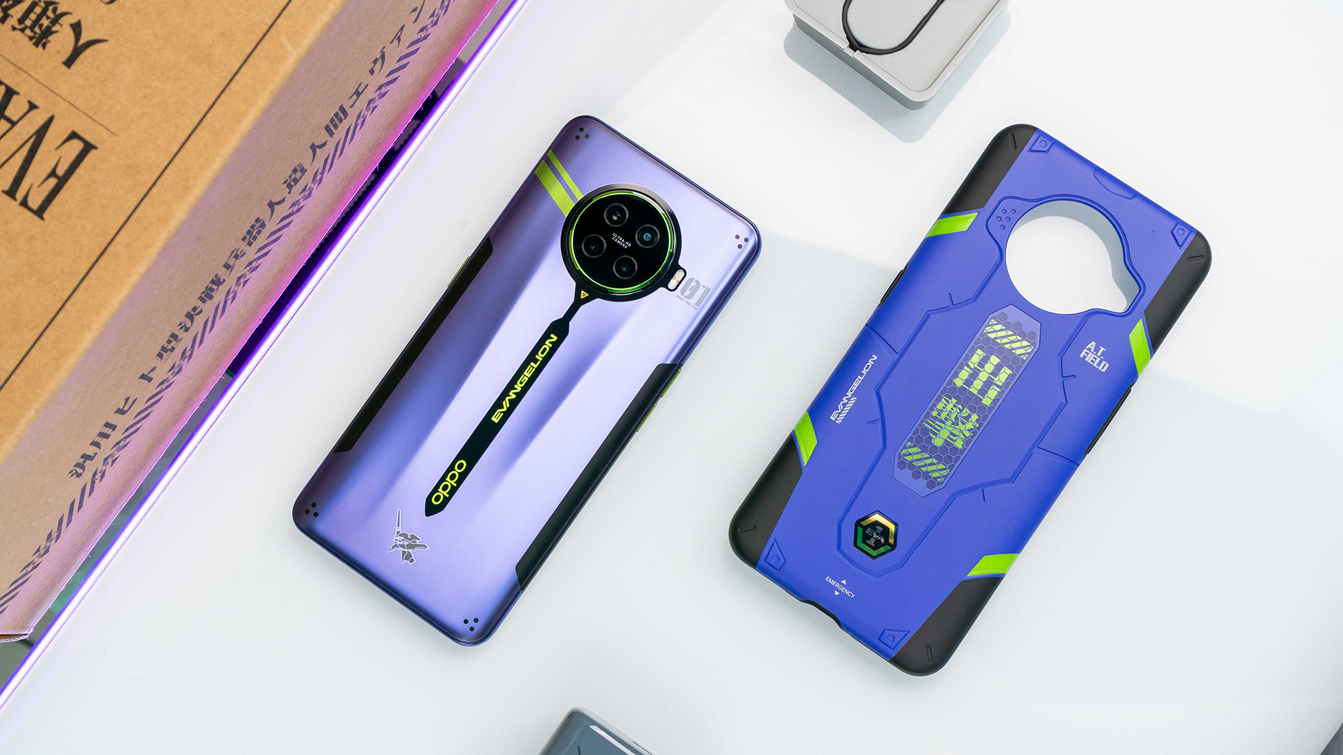 献给粉丝的定制礼物oppoace2eva限定版图赏