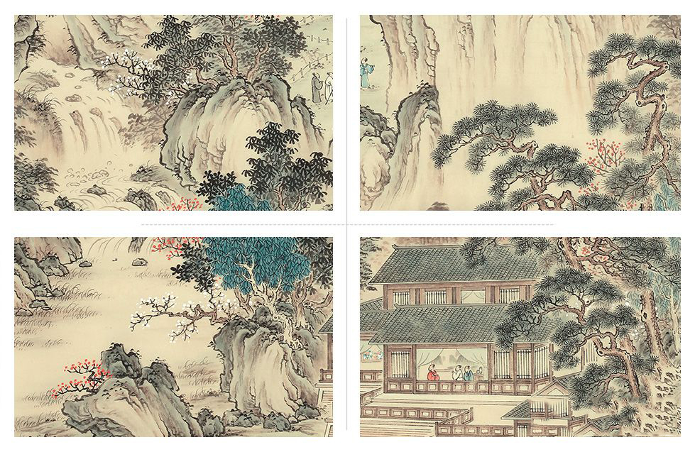 读画家王宁画作《秋山问道图》，感悟古人圣贤对山水的钟爱__凤凰网