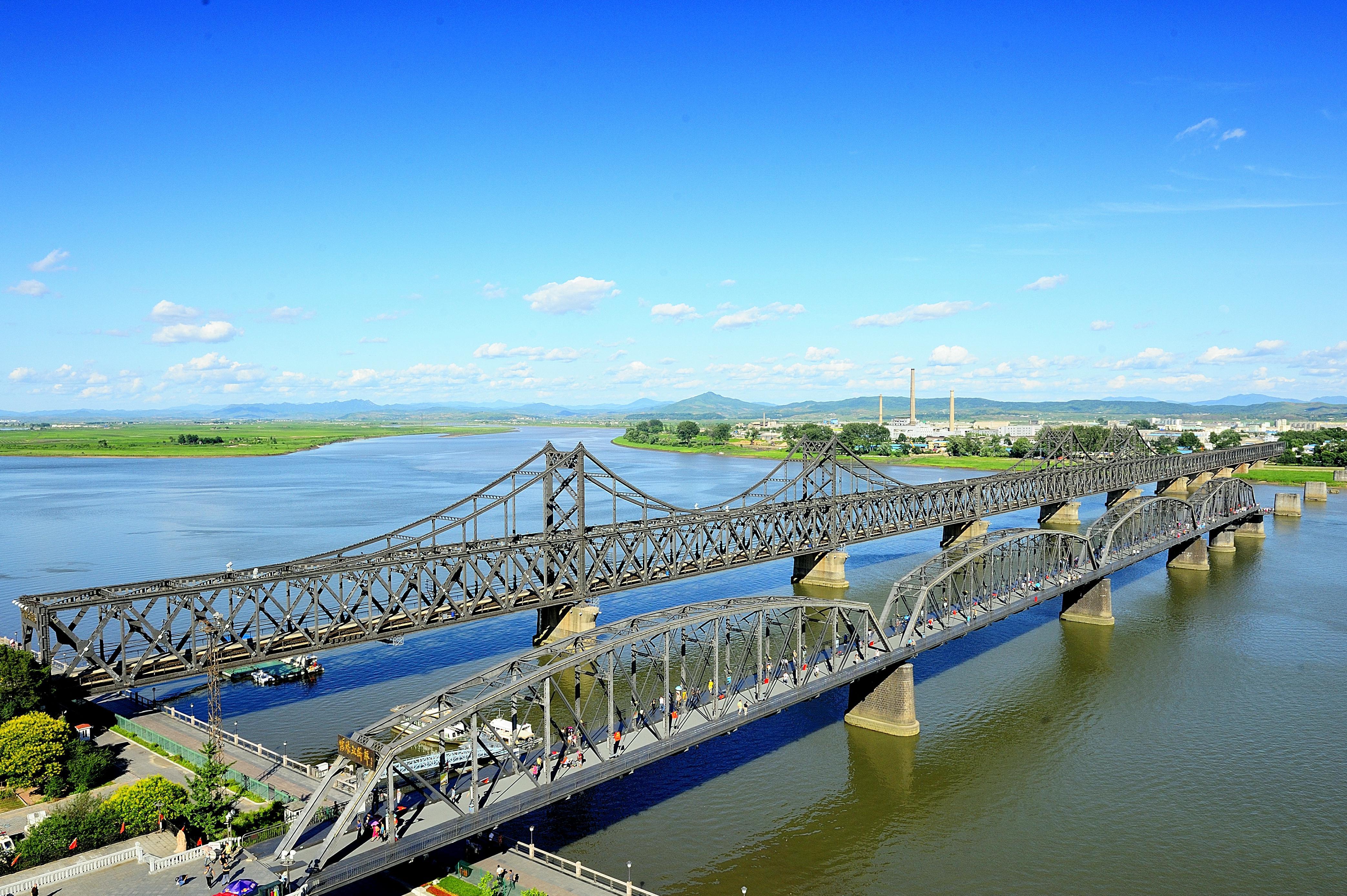 山海江田灵秀丹东中国最大最美边境城市