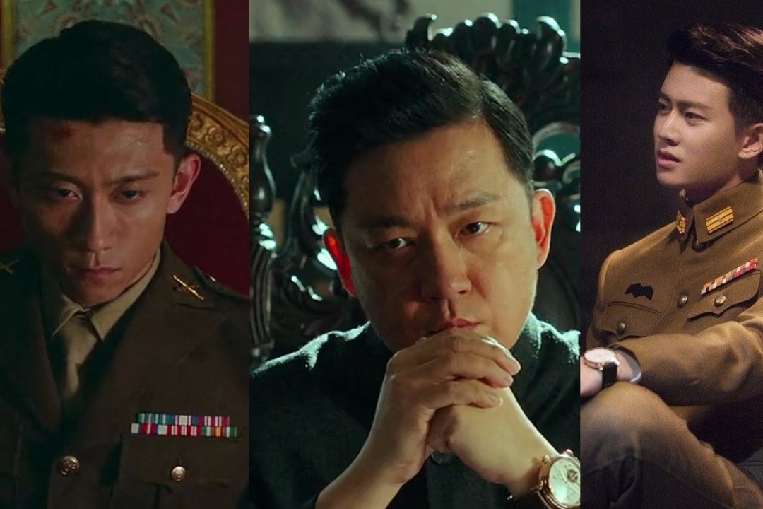 《局中人》谍战男神影视群像：张一山潘粤明军装秀太A了
