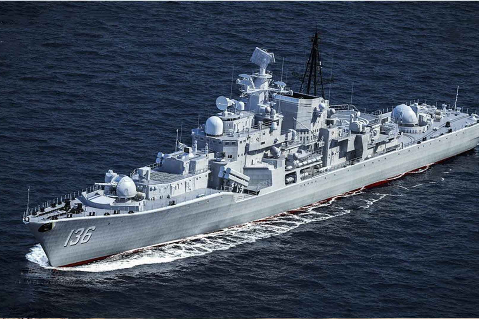 老舰焕新生中国海军现代级改装完毕换装航母杀手手撕美国航母