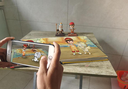 拥有完整的著作权,商标,专利等证书;项目由动画,绘本,ar/vr多媒体形式