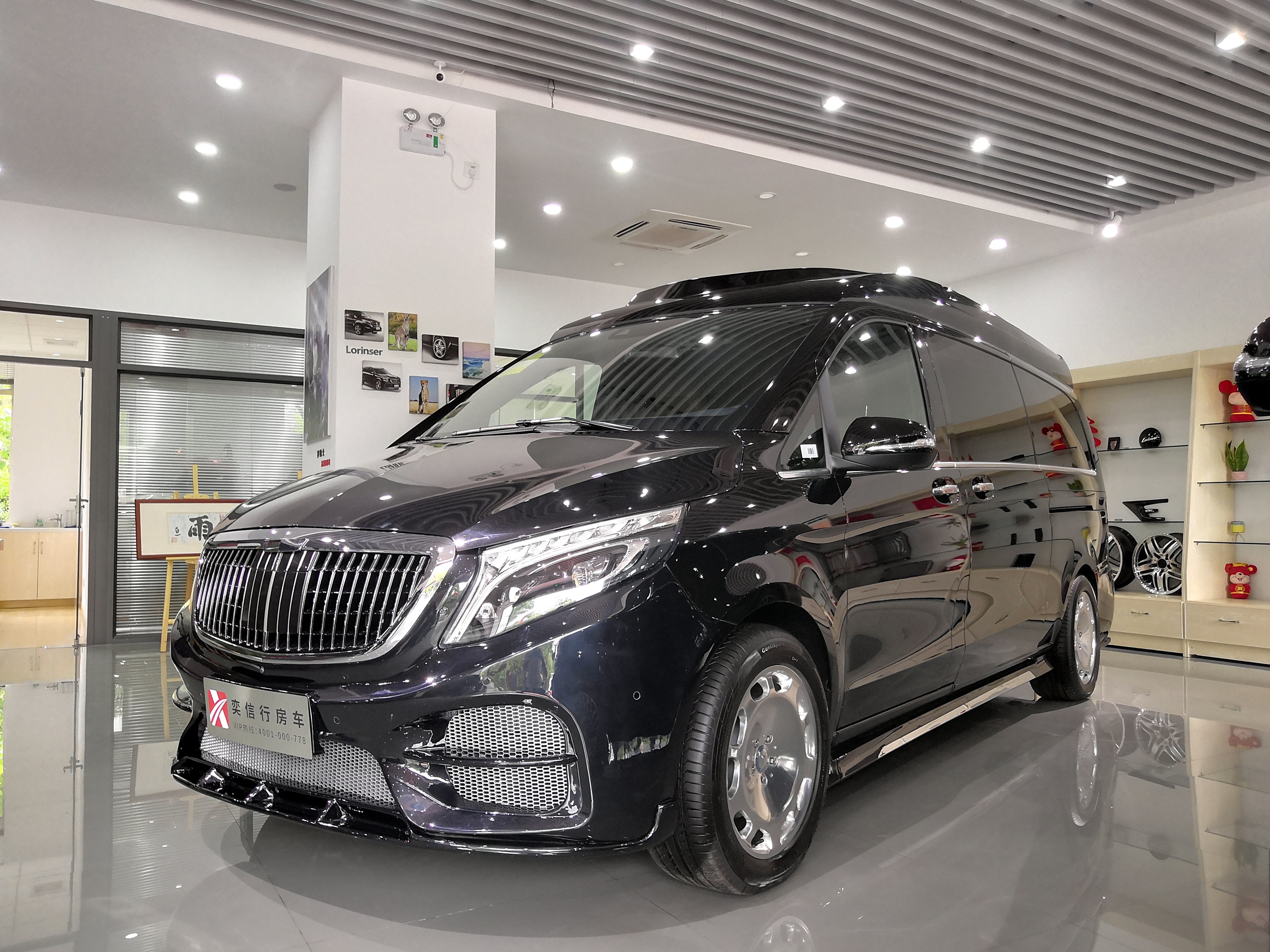 2020款奔驰v级 v260l 高端定制系列欣赏,低调外观豪华内饰!