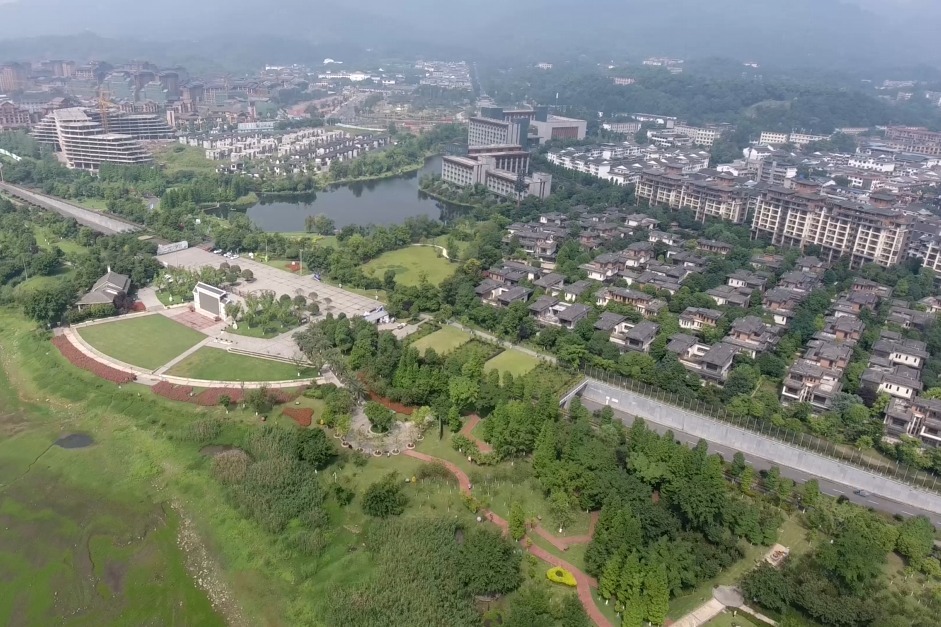 峨眉山市高桥度假小镇图片