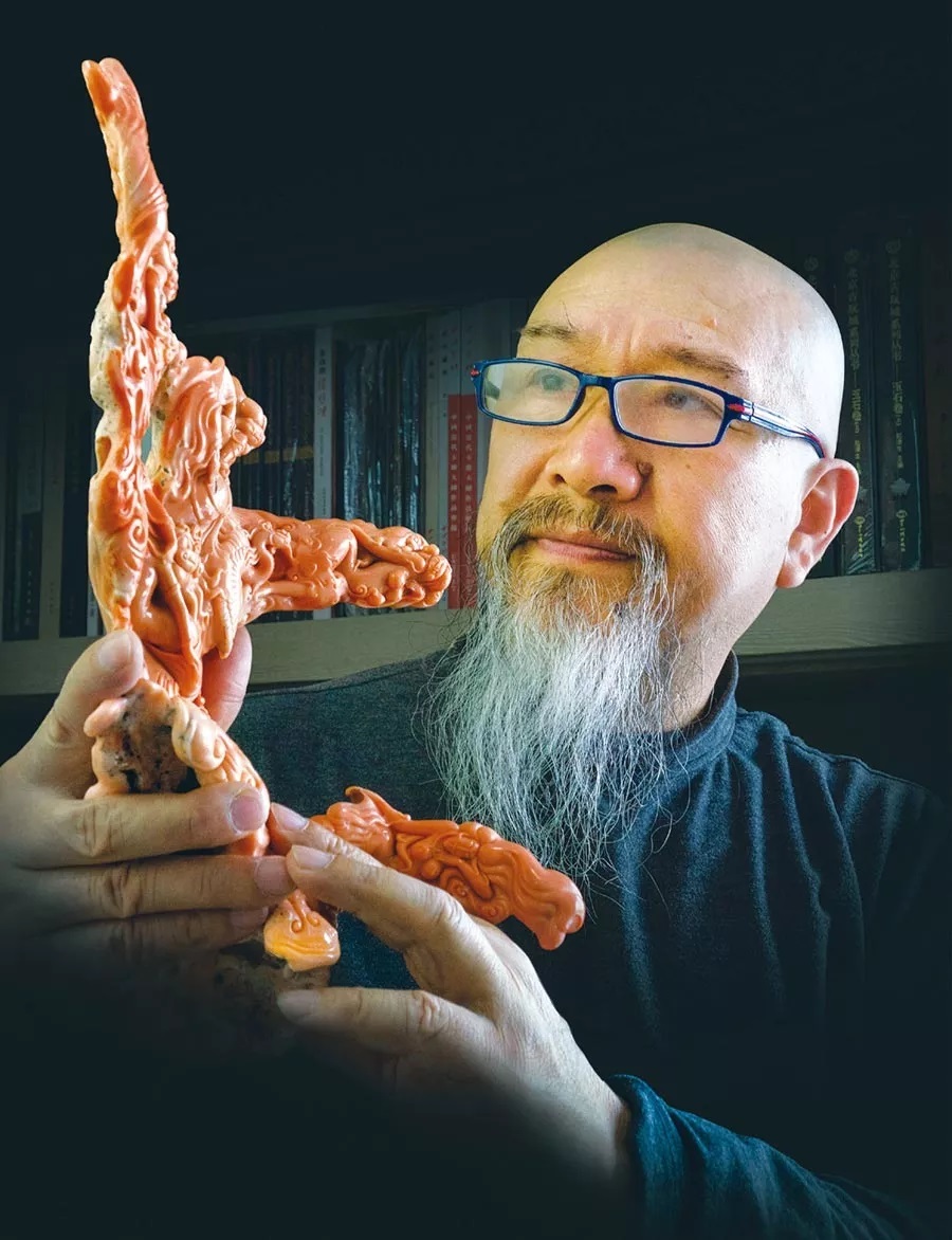 玉雕大师吴德升