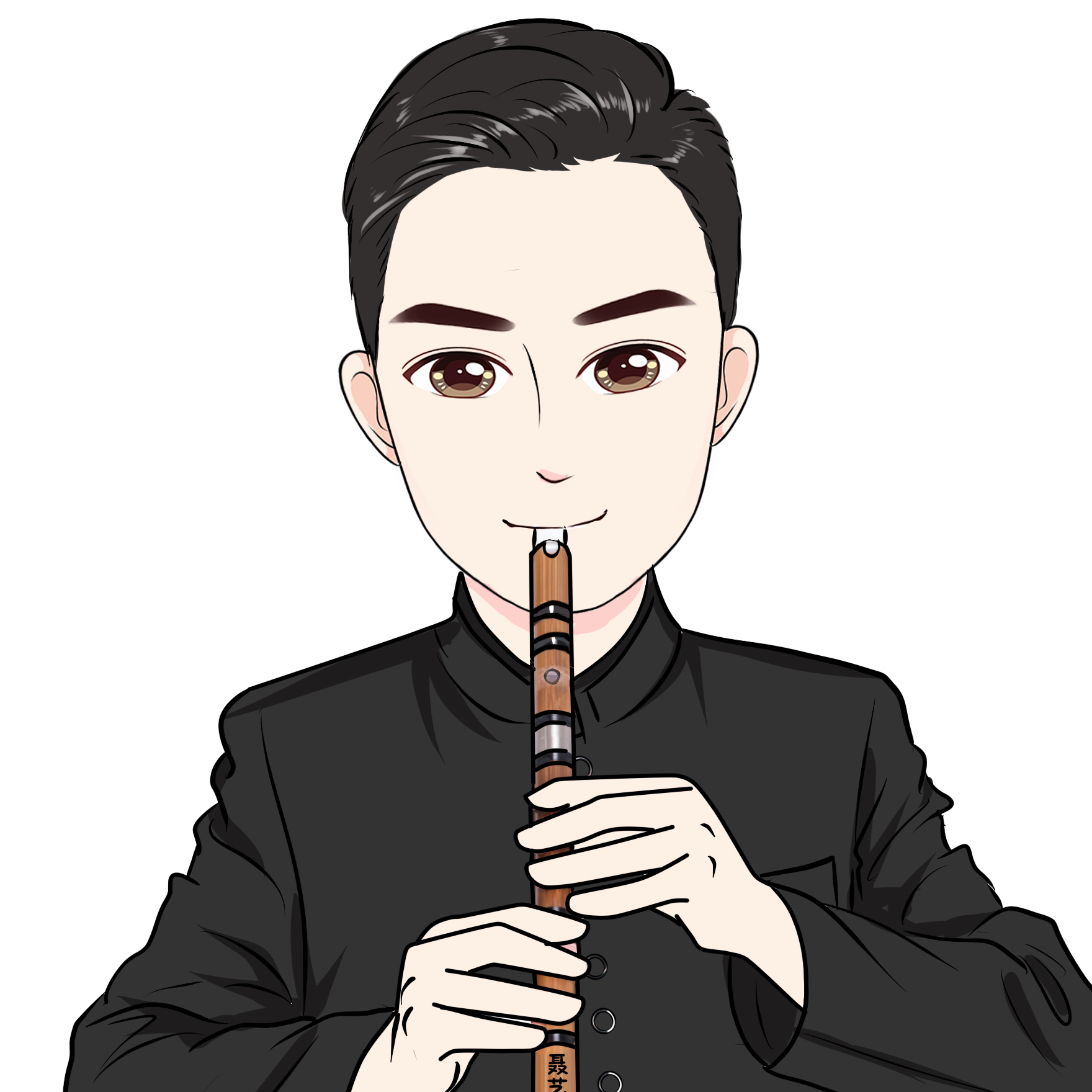Les garçons de flûte | 吹笛少年-世界名画欣赏