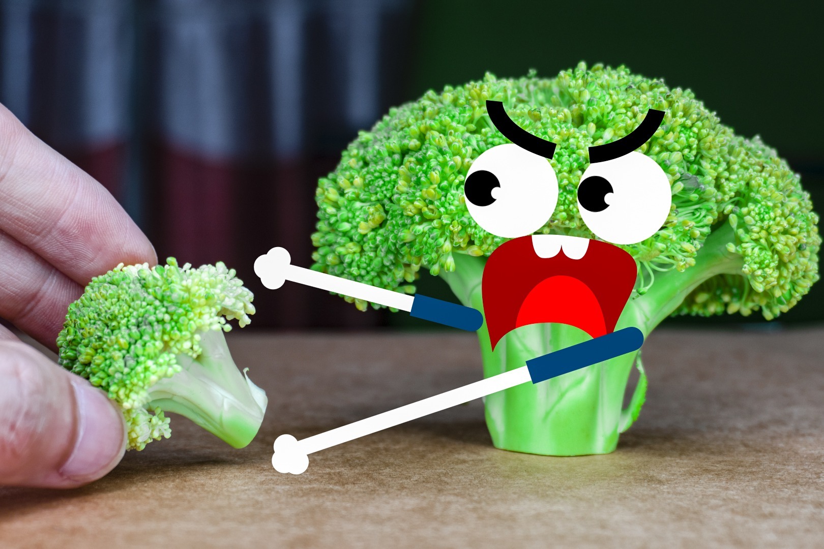 西兰花和牛油果都会说话了真是太搞笑了专治不开心系列