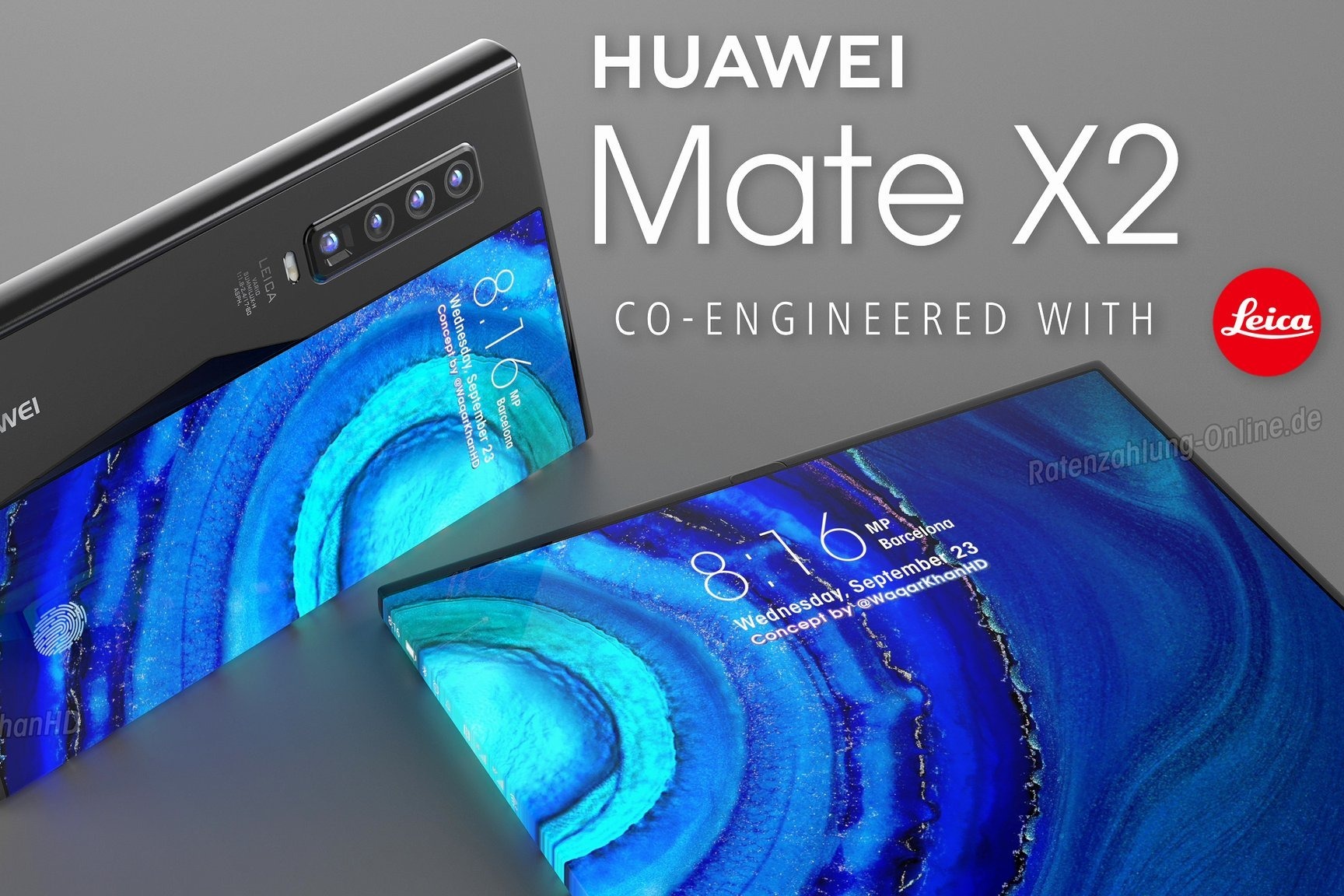 华为Mate X2曝光配120Hz折叠屏；iQOO Z1x电池和屏幕规格确定