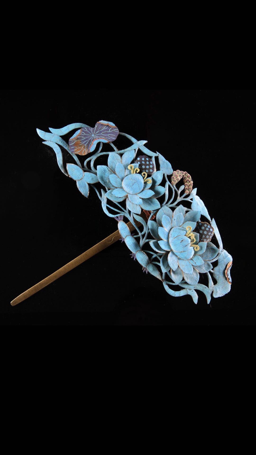 扒扒清朝格格后妃们的头饰——头花