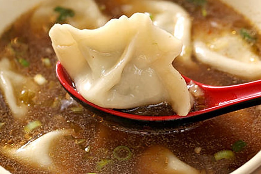 饺子可以这样吃汤饺你吃过吗
