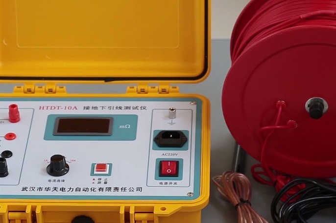 接地引下线导通测试仪在线操作教学，教你玩转它！