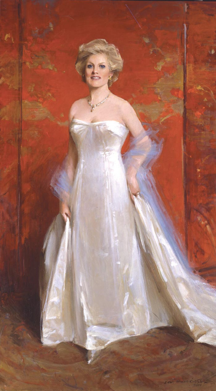 美国画家埃弗雷特雷蒙油画肖像作品欣赏