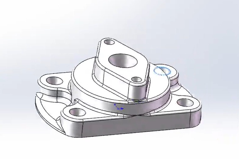 solidworks 建模—— 草图绘制 拉伸凸台 异形孔向导
