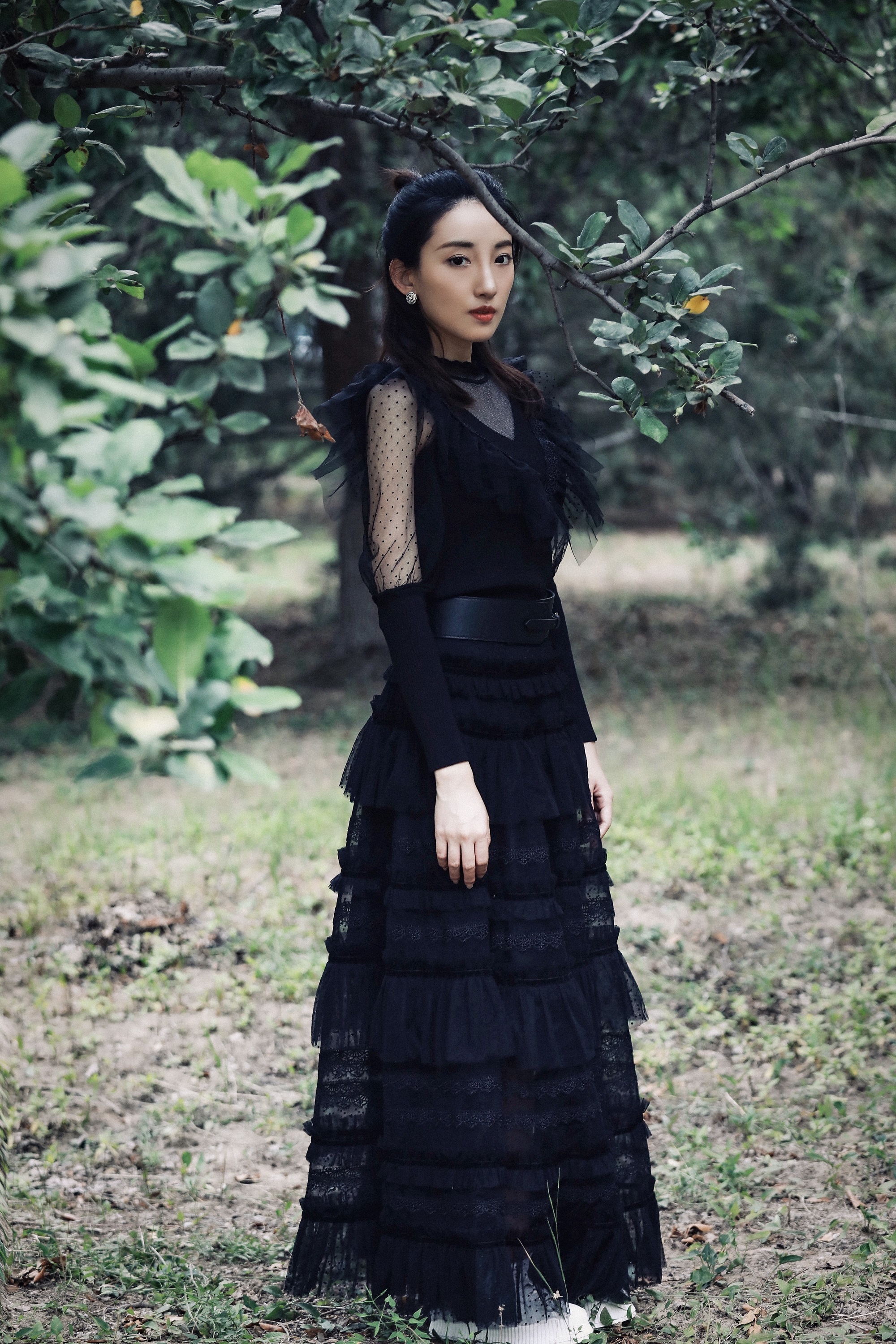 曲凌子生日写真释出 森系复古优雅文艺__凤凰网