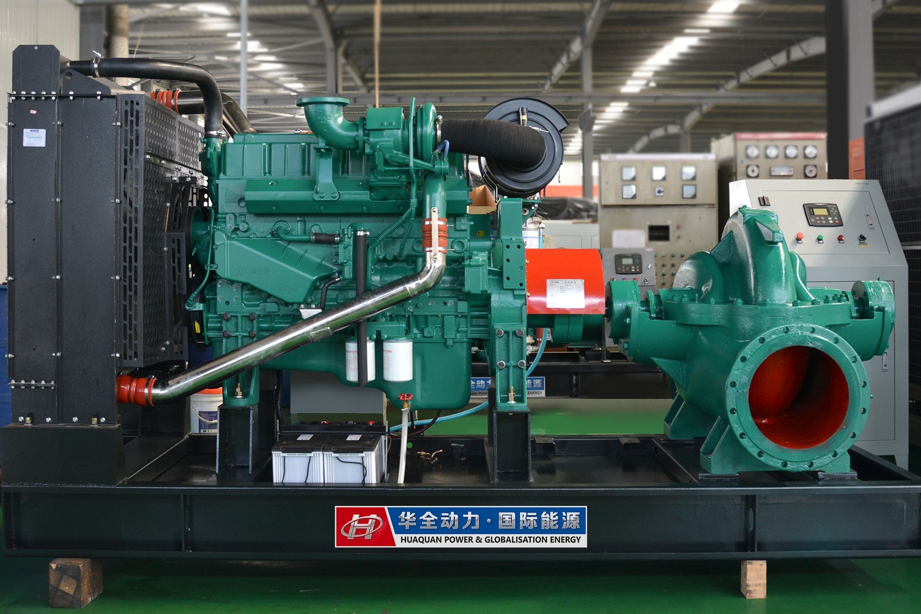 玉柴250kw水泵机组配置，水泵机组厂家