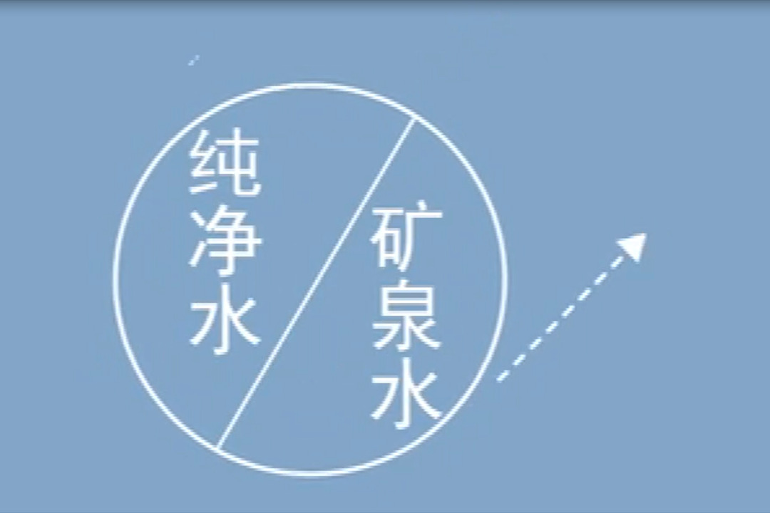 纯净水与矿泉水的区别？